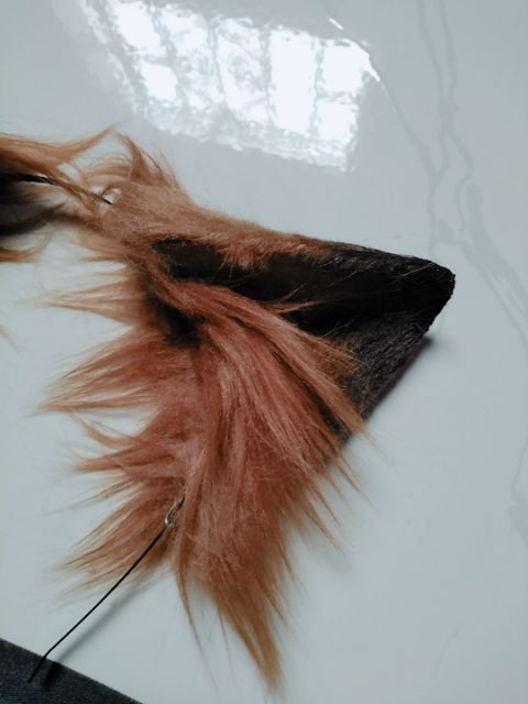 Tai mèo nâu loang màu chỏm đen cosplay | BigBuy360 - bigbuy360.vn