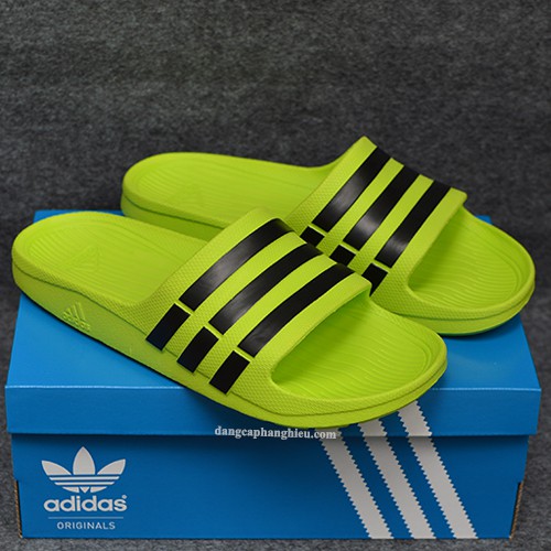 Dép Adidas Duramo chính hãng xanh lá đen