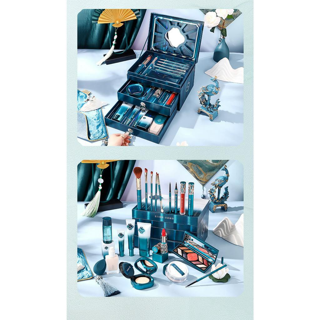 Bộ trang điểm 20 chi tiết thời trang phương đông Ngày lễ tình nhân cho bạn gái