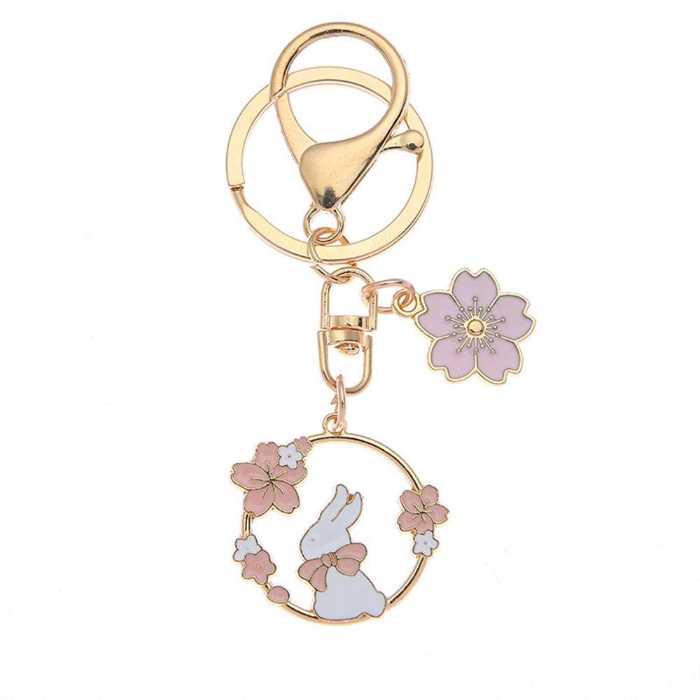 Móc Chìa Khóa Hình Chú Thỏ Cinnamoroll Hoạt Hình Đáng Yêu