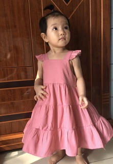 Váy thô đũi cho bé gái