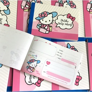 Sỉ 50 quyển phiếu ship cute