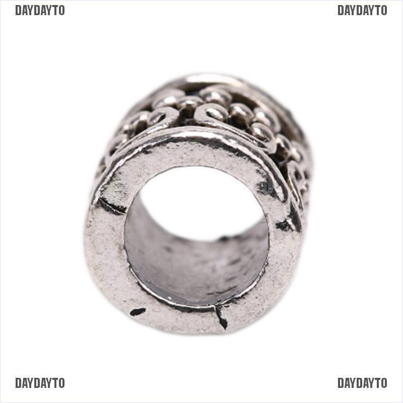 Bộ 5 Hạt Hợp Kim Bện Tóc Phong Cách Viking Cổ Điển