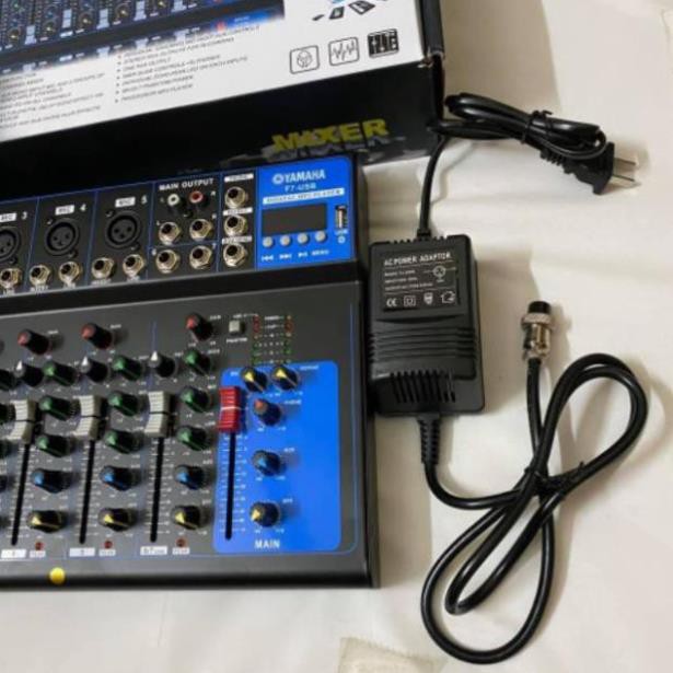 Bàn Mixer F7 Có Bluetooth có màn hình Led Mixer Yamaha F7 Thu Âm Livestream Karaoke giá rẻ
