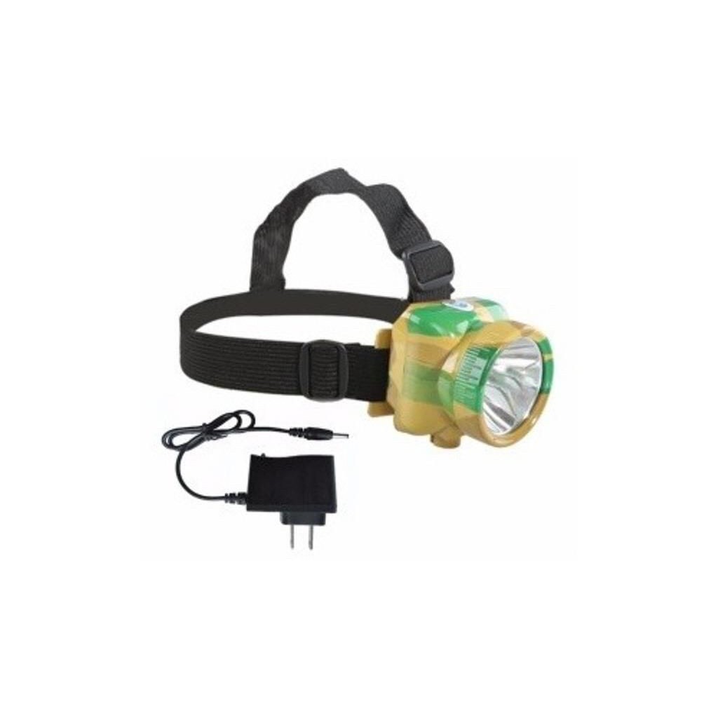 Đèn pin đội đầu siêu sáng rằn ri bộ đội Gold Lion A1