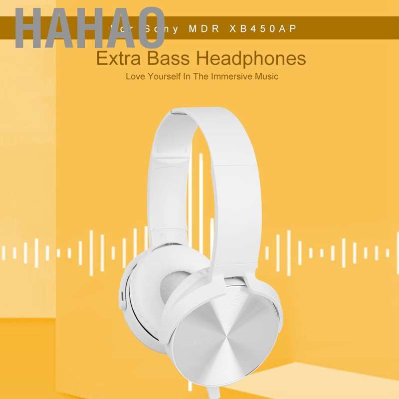 Tai Nghe Hahao Siêu Nhẹ Có Thể Điều Chỉnh Cho Sony Mdr Xb450Ap