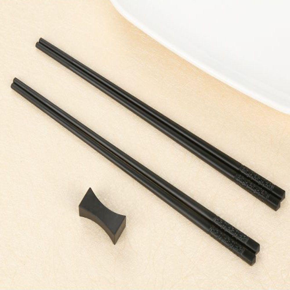 Đũa Ăn Sushi Cán Dài Màu Đen Phong Cách Nhật Bản