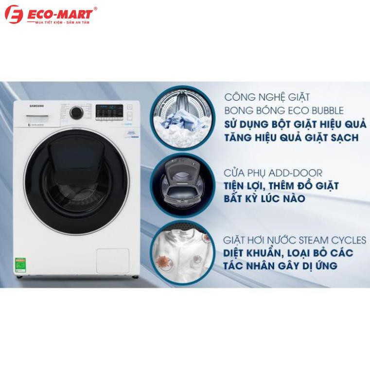 Máy giặt Samsung Addwash Inverter 10 kg WW10K54E0UW/SV