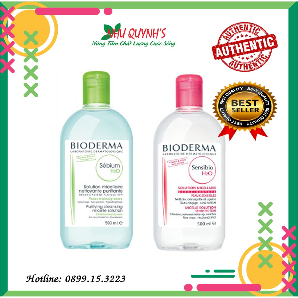 Nước Tẩy Trang Bioderma Sebium