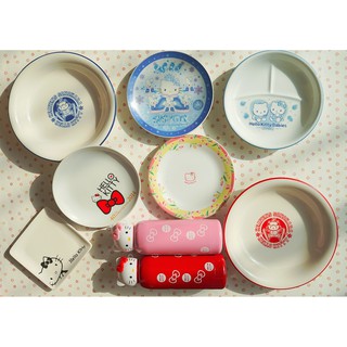 Set đĩa chủ đề kitty siêu xinh độc đáo