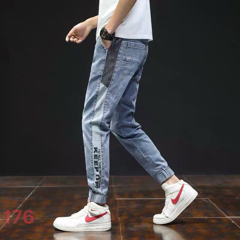 (TOP BÁN CHẠY) SIÊU PHẨM 2 Mẫu Quần jogger chất jean giá rẻ phong cách trẻ trung