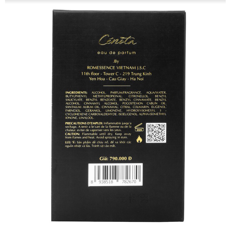 Nước Hoa Nam Cenota Ultimate Man Nam Tính Quyến Rũ 100ml | BigBuy360 - bigbuy360.vn