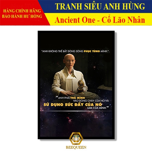 Tranh Siêu Anh Hùng Ancient One - Cổ Lão Nhân Có Khung