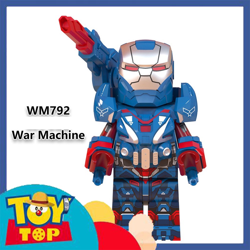 Đồ chơi lắp ráp ghép mini nhân vật Thanos Doctor Strange Iron Man ở Endgame xếp hình WM6072