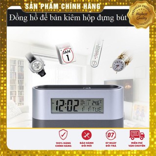Đồng hồ kiêm hộp đựng bút V3