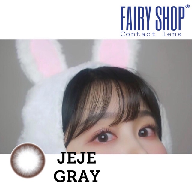 Kính Áp Tròng JEJE GRAY 14.0mm - Kính Áp Tròng FAIRY SHOP CONTACT LENS - độ cận 0 đến 8