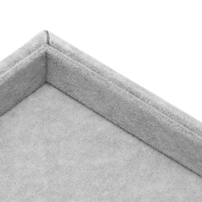 Khay đựng trang sức bằng vải nhung có thể xếp chồng lên nhau tiện dụng chất lượng cao
