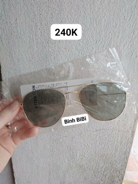 Kính Uniqlo UV400/ GU UV cut Nhật Bản, đủ bill+ clip