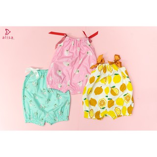 Alisa_Bộ jump suit xanh bạc hà