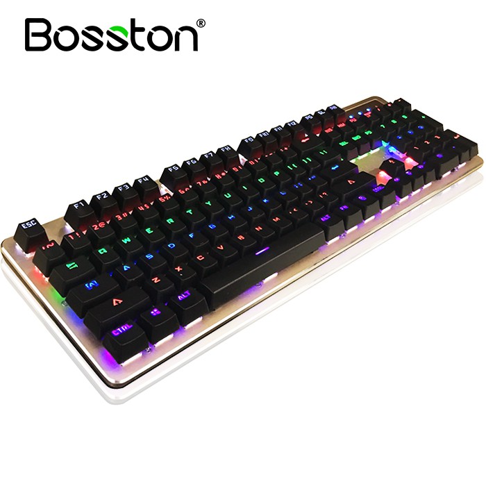 Bàn phím cơ Bosston MK916 Fullsize Led 7 màu