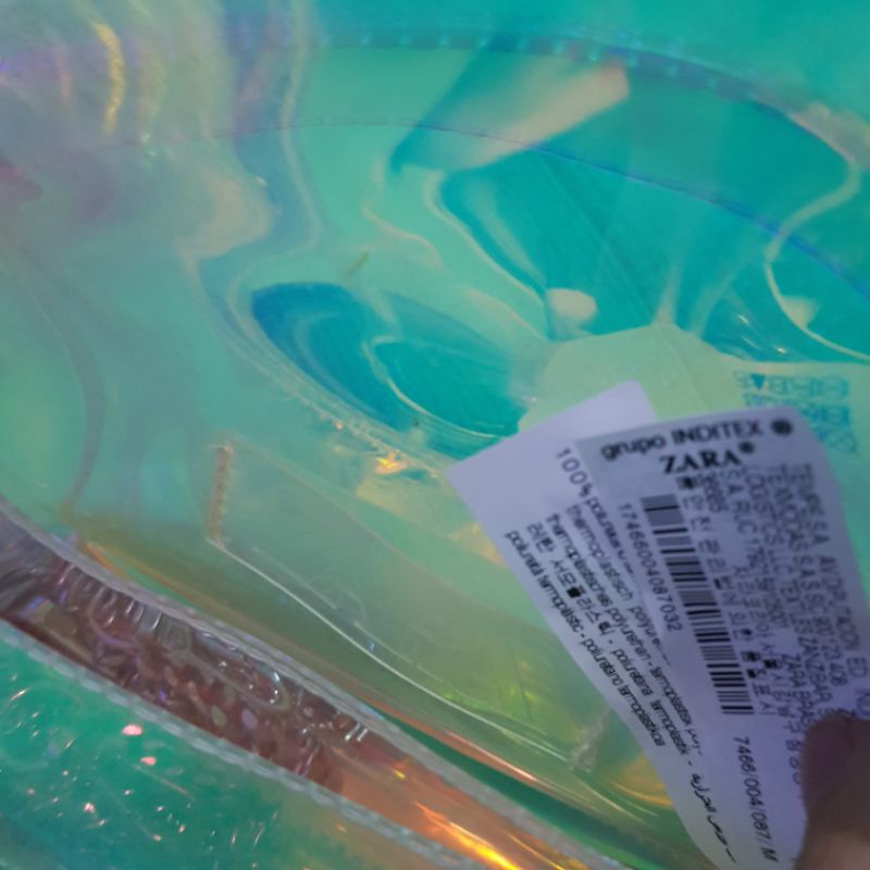 Thanh lý túi holographic z.a.r.a