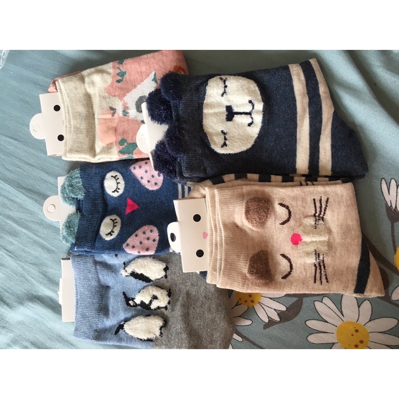 TẤT VỚ SOCKS CỔ CAO HÀN QUỐC CUTE ĐÁNG YÊU