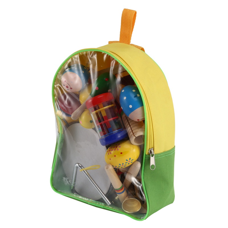 Bộ Đàn Mộc Cầm 15 / 23 Loại Bằng Gỗ Kèm Ba Lô Đựng Dành Cho Trẻ Em