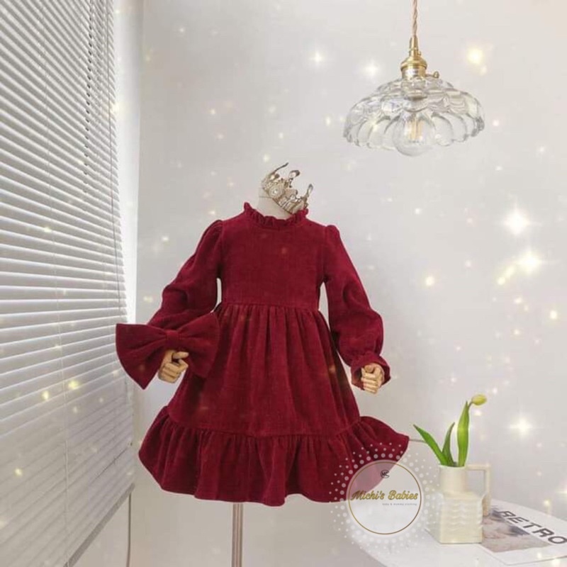 Váy nhung xinh đón noel | BigBuy360 - bigbuy360.vn