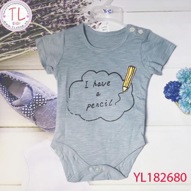 Thời trang trẻ em - Bodysuit ngắn cho bé hình bút chì - Quần áo bé trai - Bộ bé trai - Quần áo bé gái - Bộ bé gái