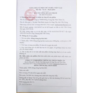 Đông Trùng Hạ Thảo Khô 30gram