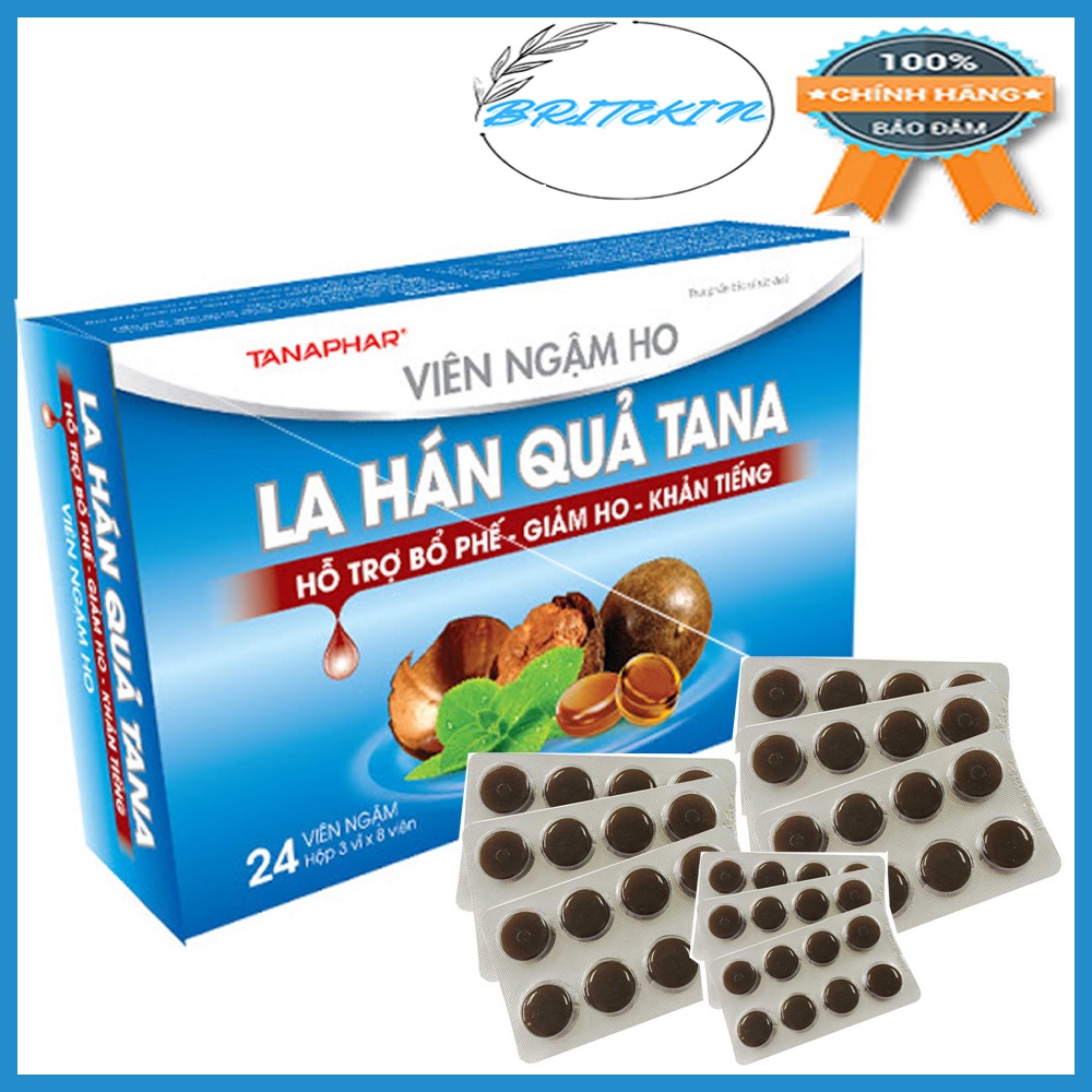Viên ngậm ho La hán quả Tana