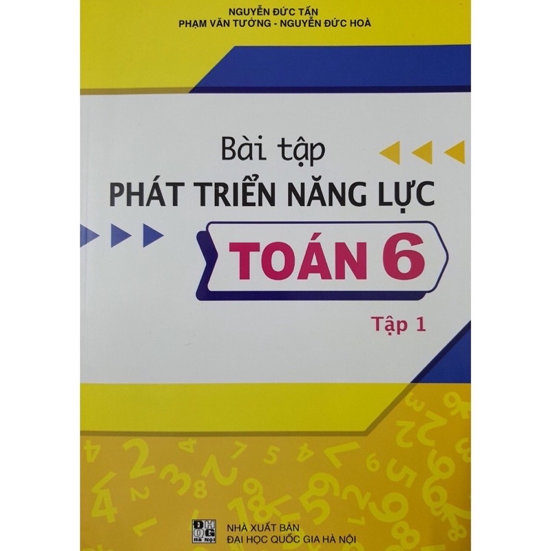 Sách - Bài Tập Phát Triển Năng Lực Toán 6 (tập 1)