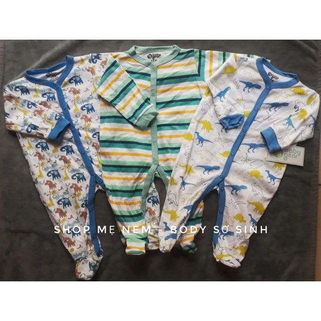 Bodysuits dài tay liền tất