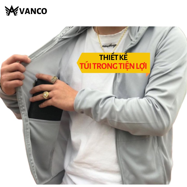Áo chống nắng cho nam chất mè thông hơi, thoáng mát - 1ANM | BigBuy360 - bigbuy360.vn