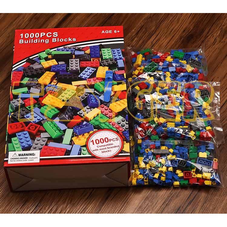 Bộ Xếp Hình Lego- Bộ Ghép Hình Lego 1000 Chi Tiết-LG1000 - giúp bé phát triển tư duy, phát triển trí não cho thế hệ trẻ