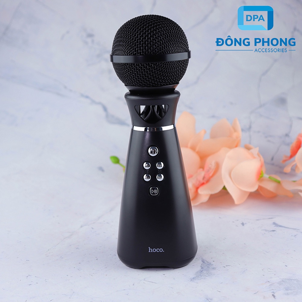 [Mã ELHACE giảm 4% đơn 300K] Micro Hát Karaoke Mini HOCO Bk6 Chính Hãng