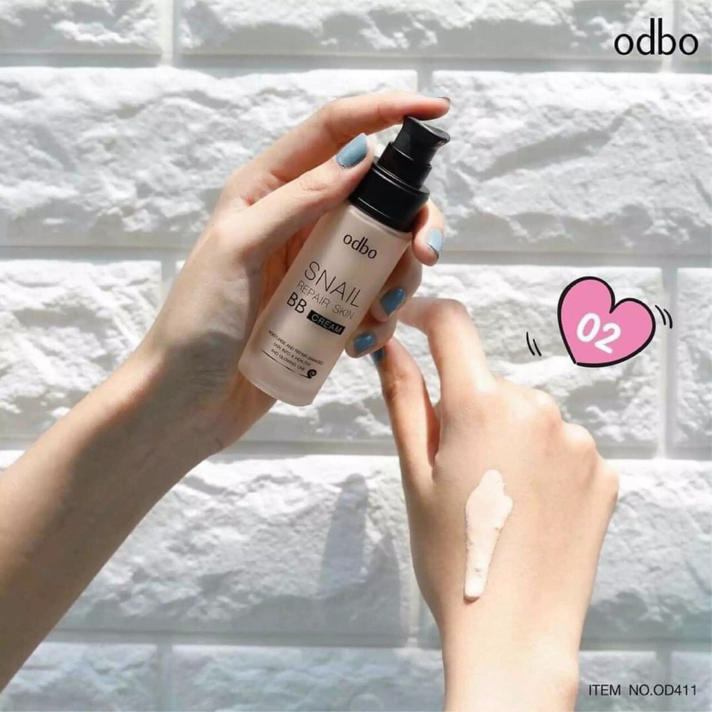 KEM NỀN DƯỠNG DA BB CREAM ODB CHIẾT XUẤT TỪ ỐC SÊN | BigBuy360 - bigbuy360.vn