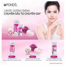 Sữa Rửa Mặt Sáng Da Pond's cao cấp Flawless White (100g)