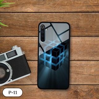 Ốp lưng kính Realme 6 Pro- hình 3D