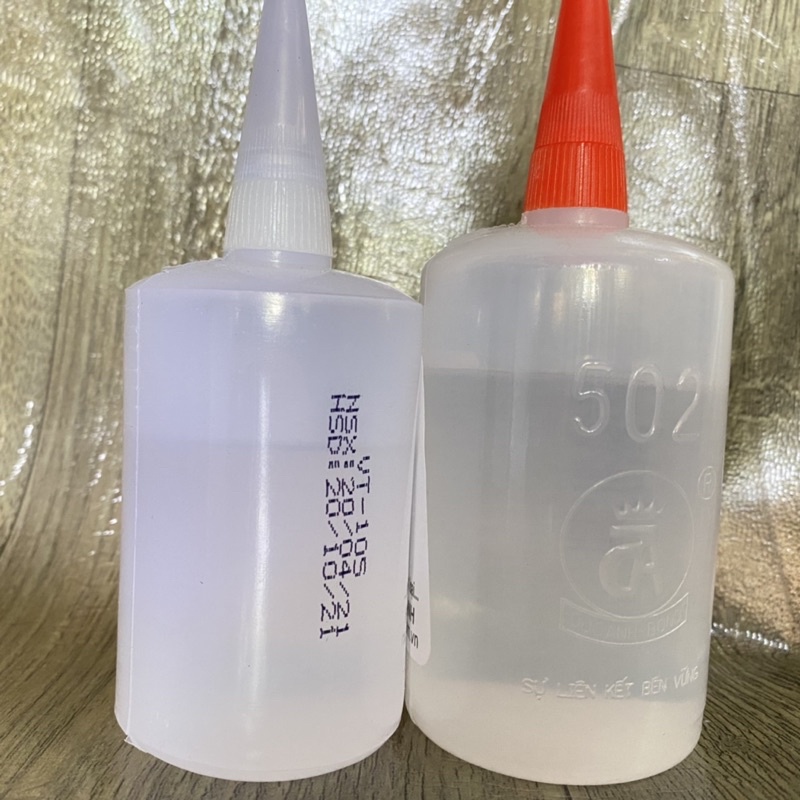 Keo dán 502 siêu dính lọ to 80ml  160ml  keo dán Đức Anh