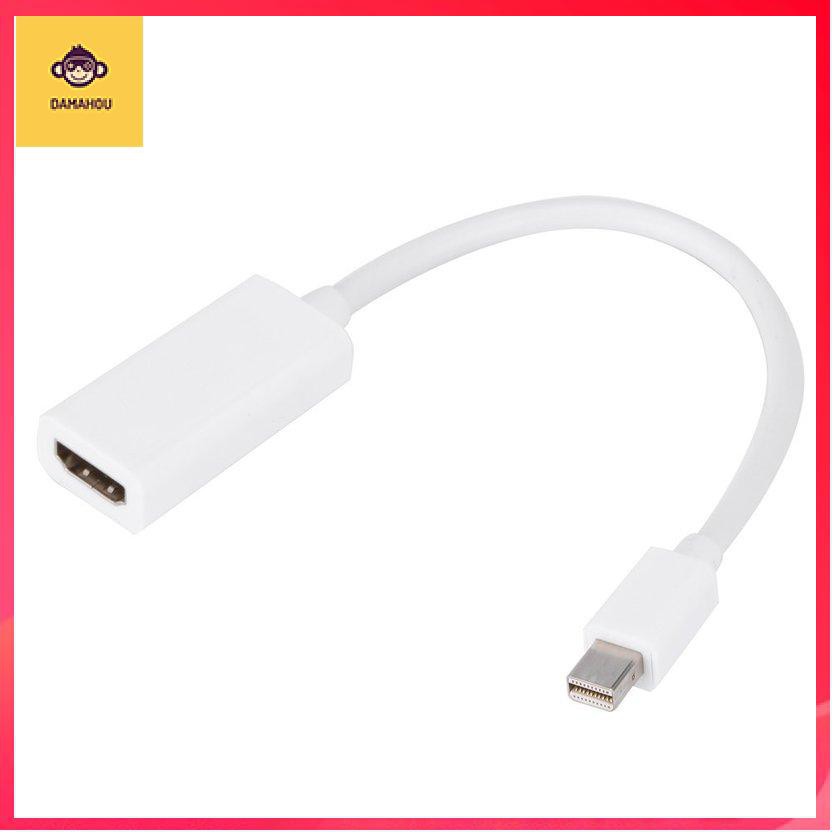 Cổng hiển thị mini Bộ chuyển đổi MINI DP sang HDMI Dây cáp ngắn cho MacBook Pro