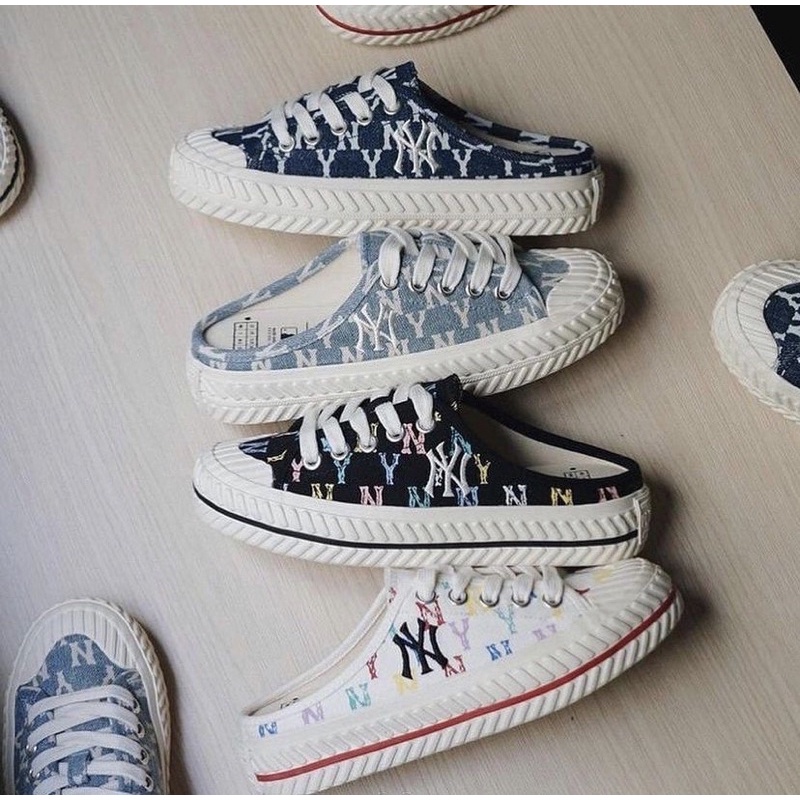 Giày đạp gót Sneaker M.L.B PlayBall Mule