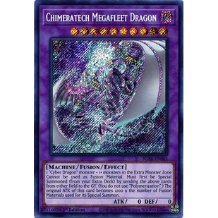 Thẻ bài Yugioh - TCG - Chimeratech Megafleet Dragon / BLAR-EN085'