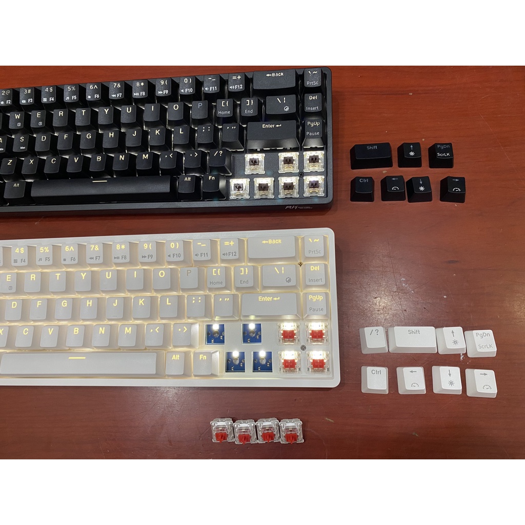 RK G68 Hotswap - Bàn phím cơ không dây Royal Kluedge RK G68 Led Đơn Sắc Bluetooth 5.1 và Wireless 2.4G-BẢO HÀNH 12 THÁNG