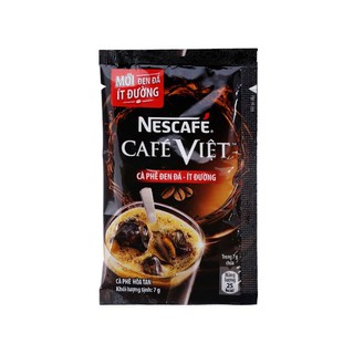 Nescafé Café Việt Cà Phê Đen Đá Ít Đường 1 gói x 7g
