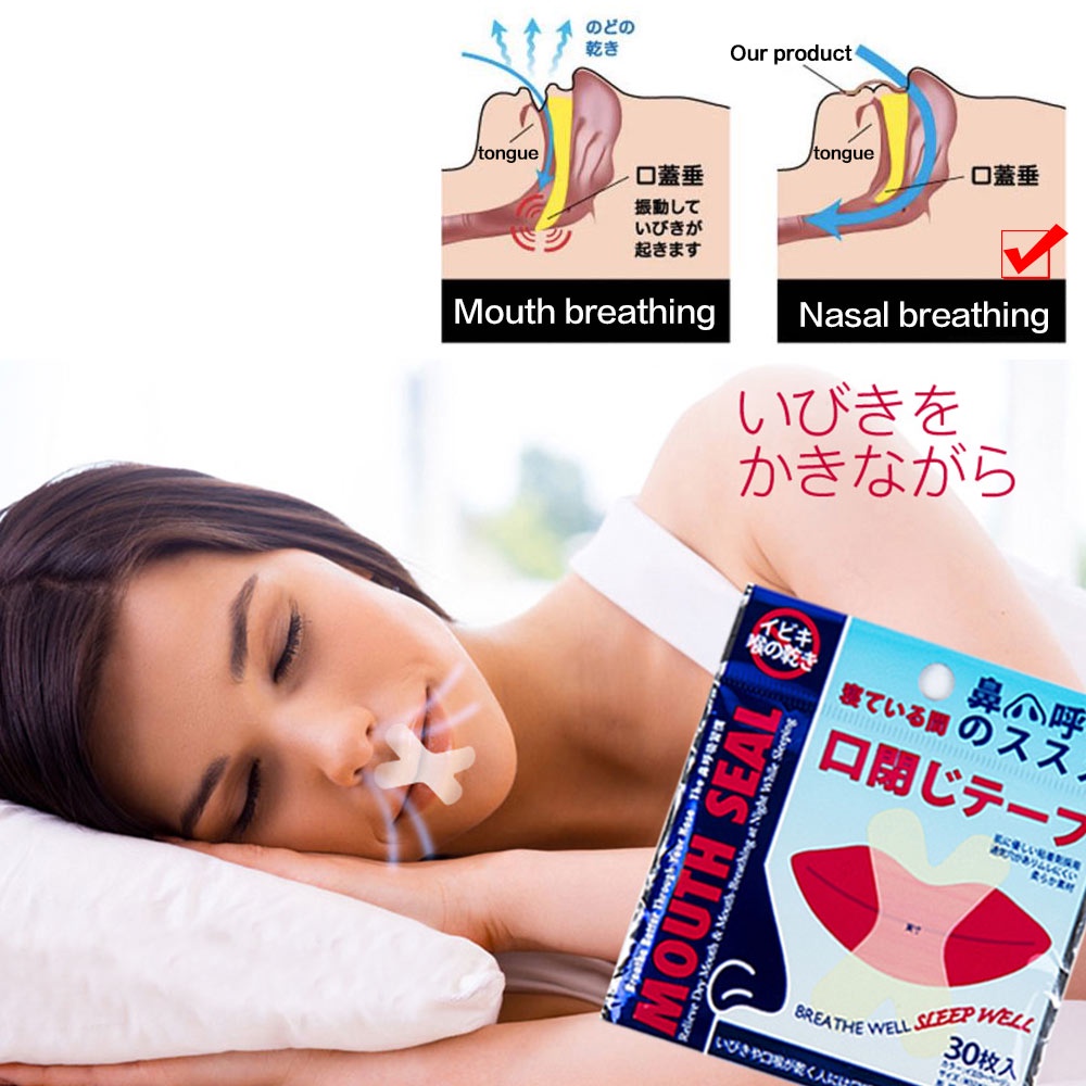 Miếng Dán Mũi Trong Suốt Chống Ngáy Khi Ngủ Tiện Dụng