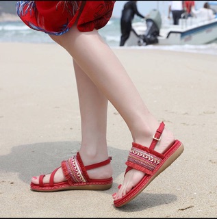 Giày sandal boho đi biển