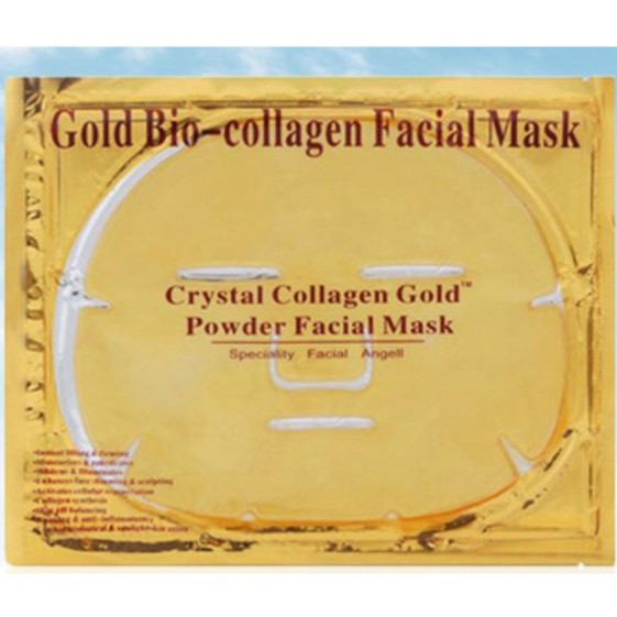 Mặt nạ mặt Gold Bio Collagen Facial Mask - Siêu phẩm mặt nạ toàn mặt Collagen Gold