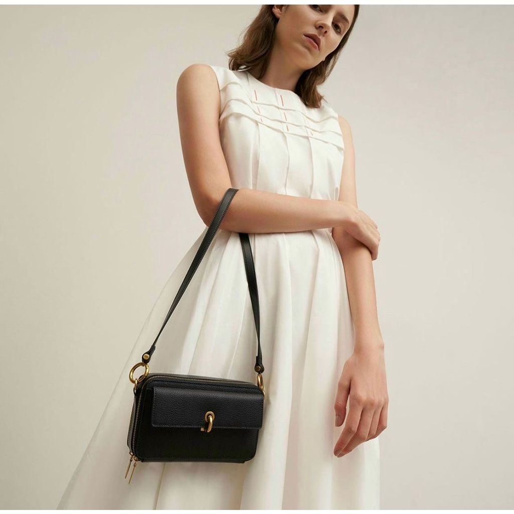 TẶNG TÚI GIẤY -CNK492 - Túi xách hãng CCCC dạng hộp Ck2-80840325