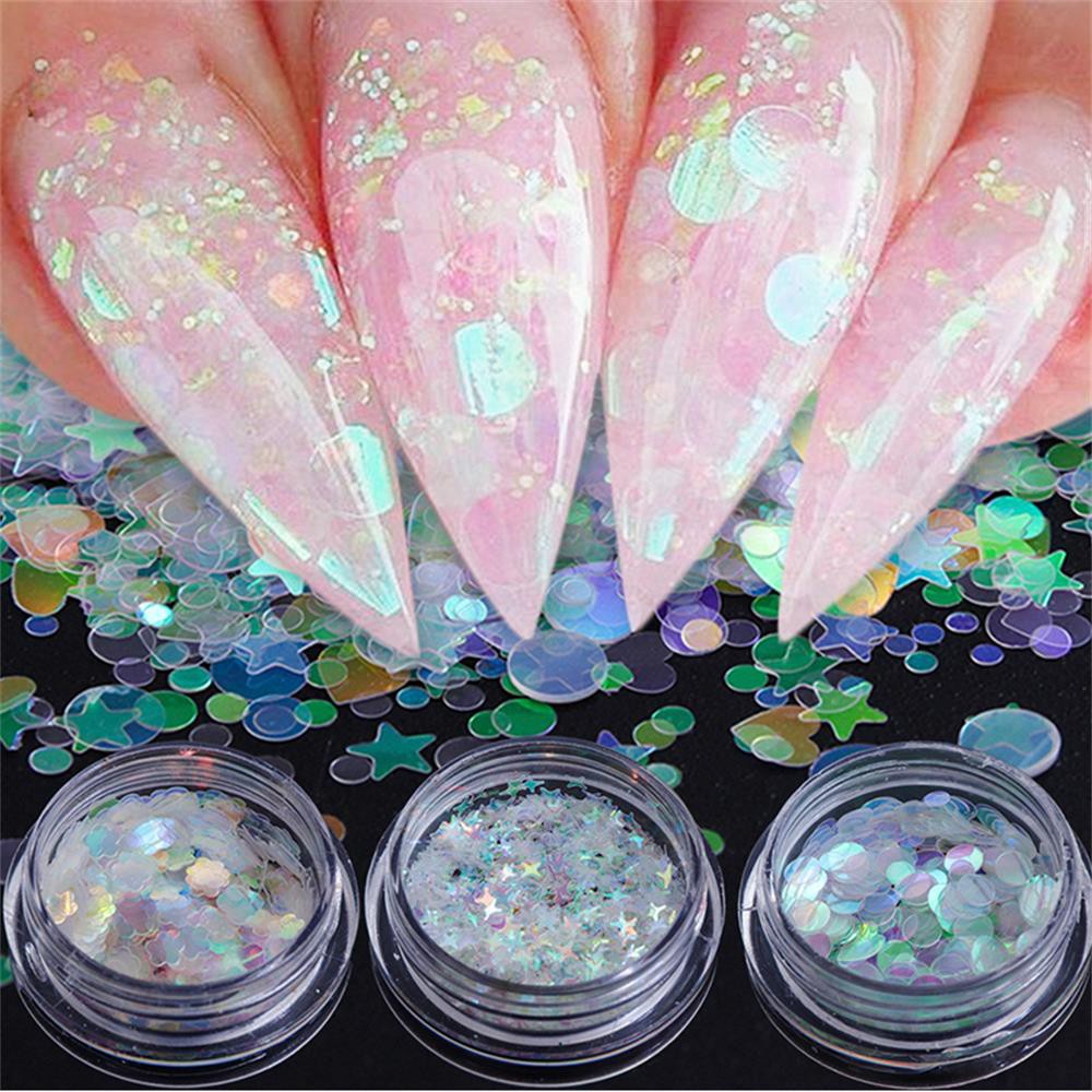 [Hàng mới về] Hủ sequin đính móng trang trí nghệ thuật 3D nhiều mẫu tùy chọn